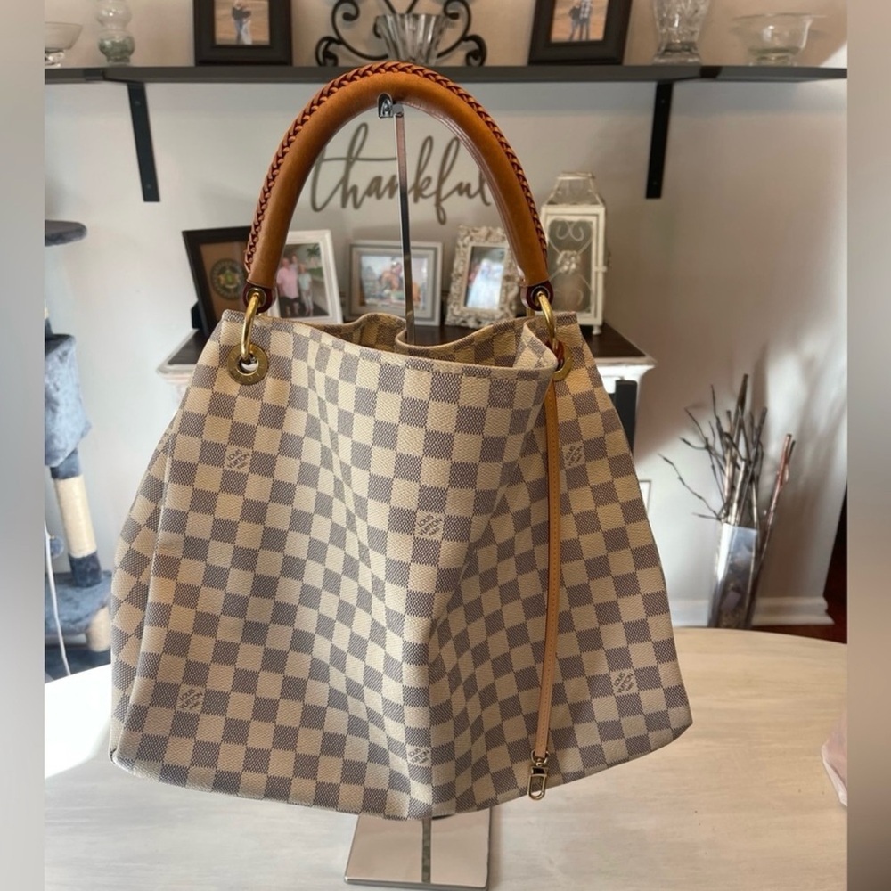Louis Vuitton Artsy MM Damier Azur Authentic